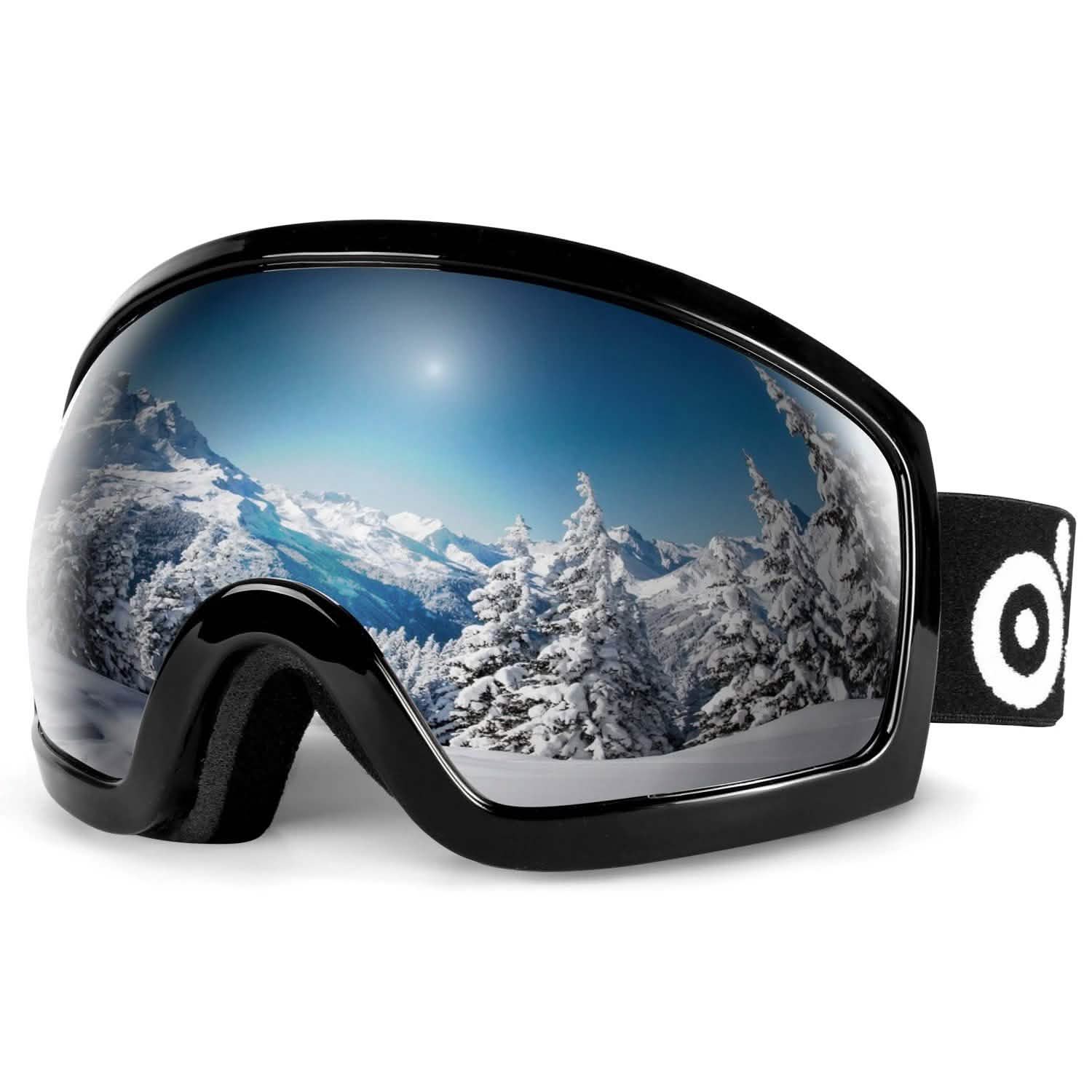 Ski Goggles Double Lens Anti-Fog Winter Windproof