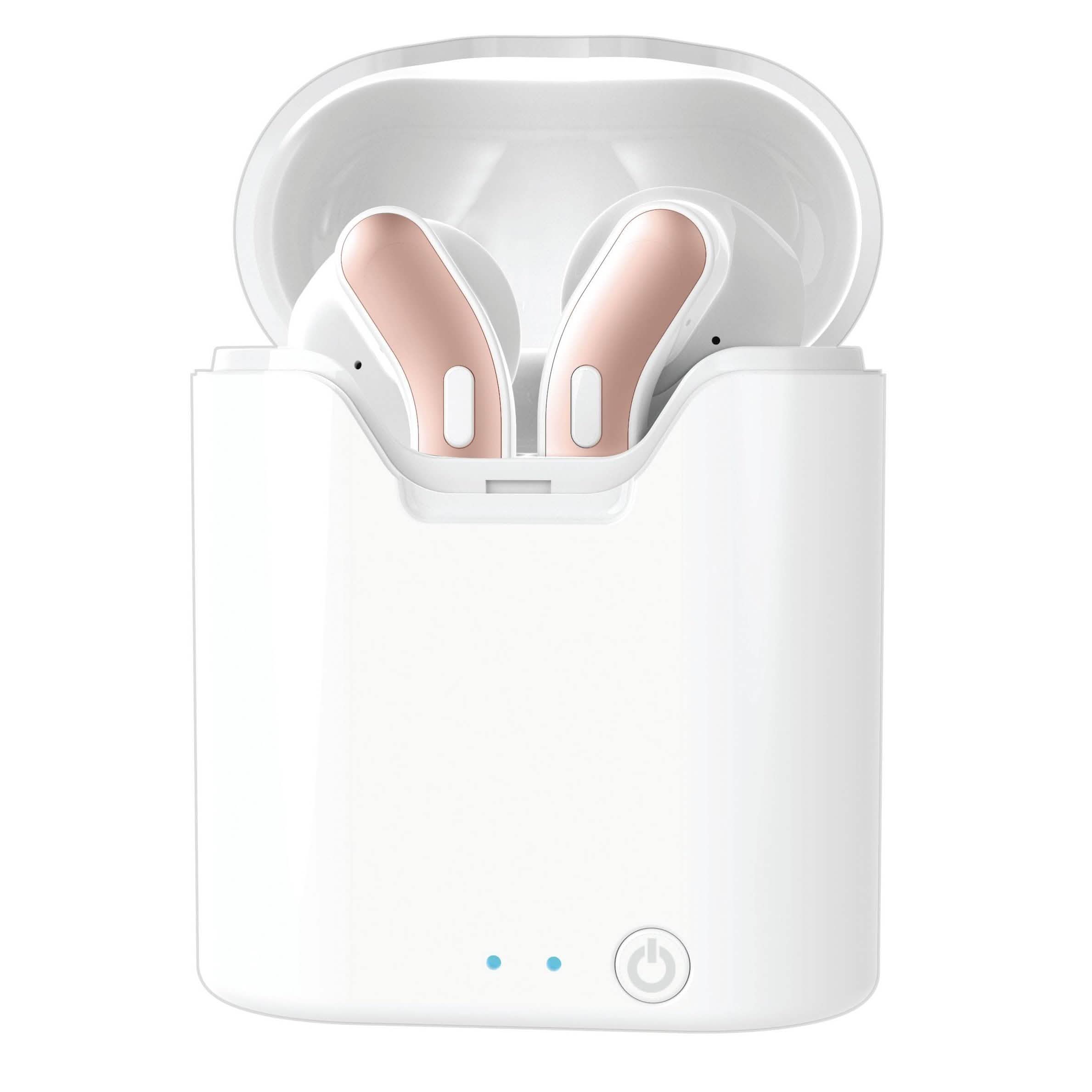 Sleek True Wireless Earbuds with Charging Case