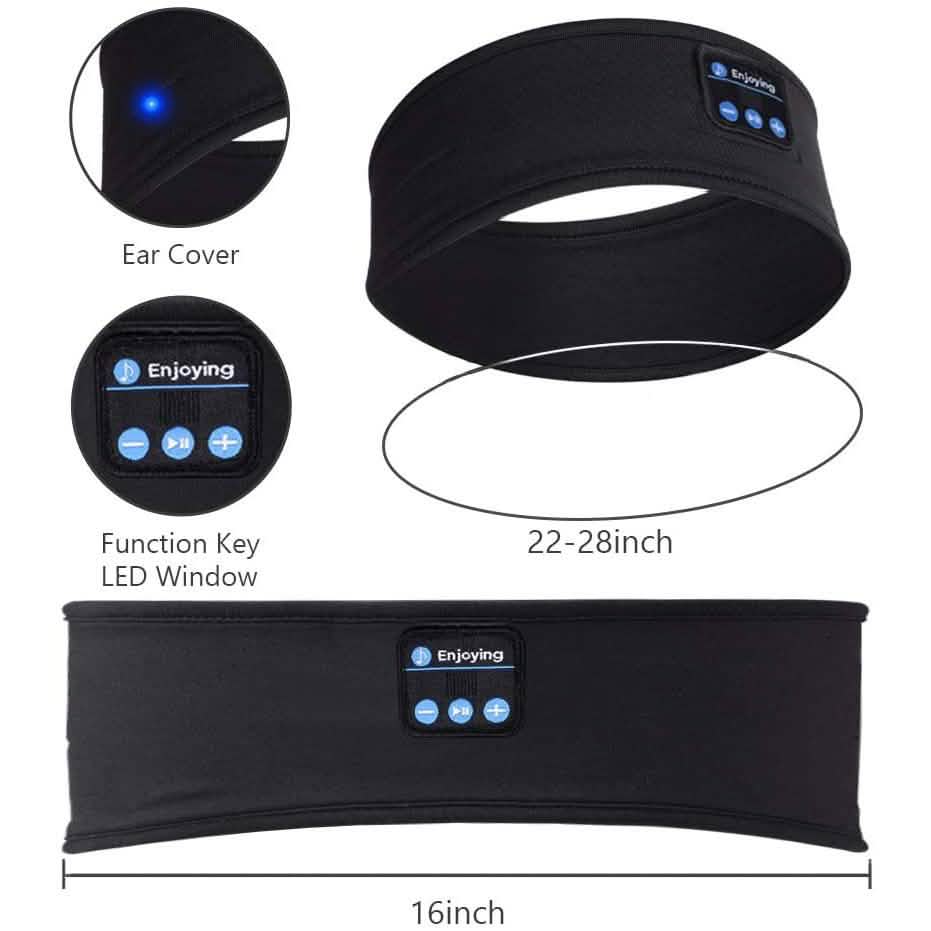 Sleep Headphones Bluetooth Headband