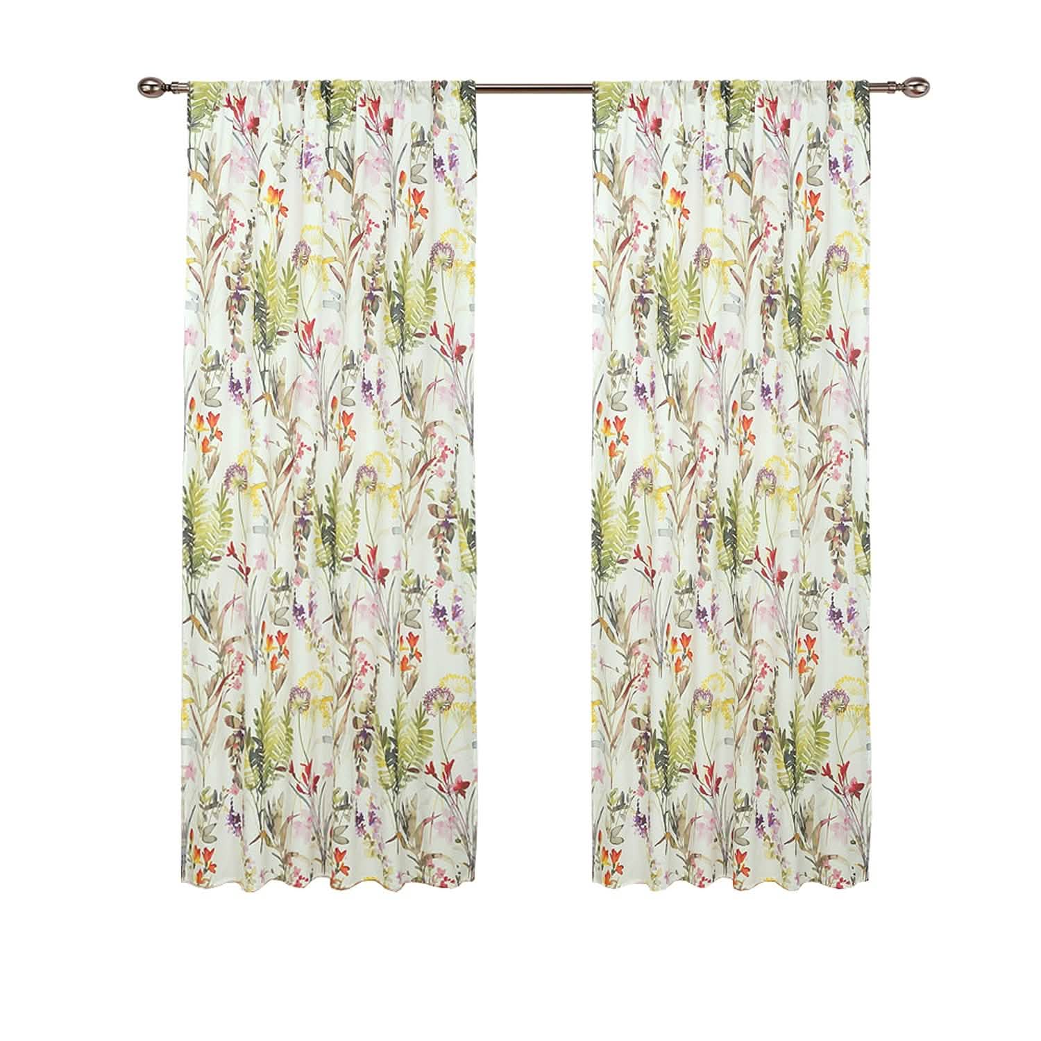 2-Piece Set: Sloane Street Arboretum 84" Window Panel Pair