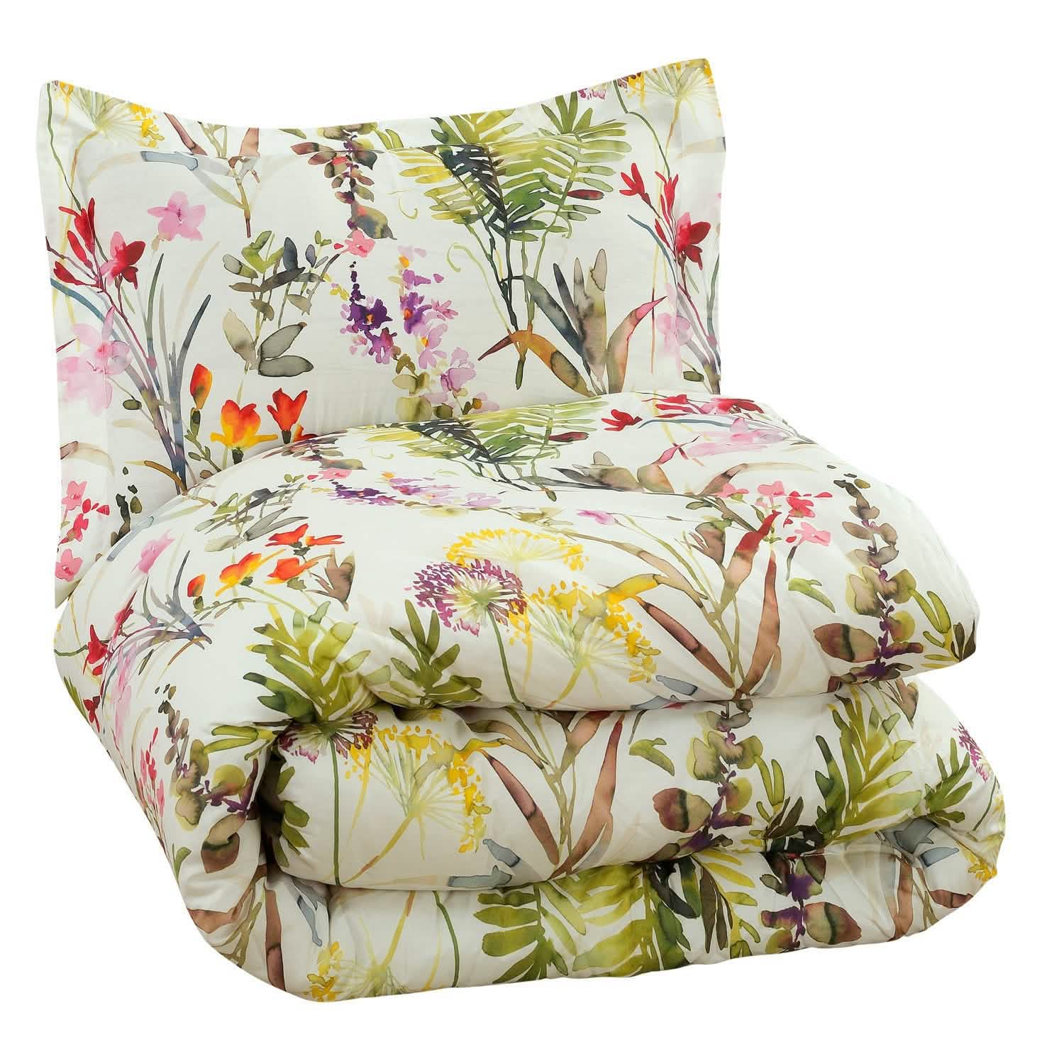 Sloane Street Arboretum Floral Comforter Set