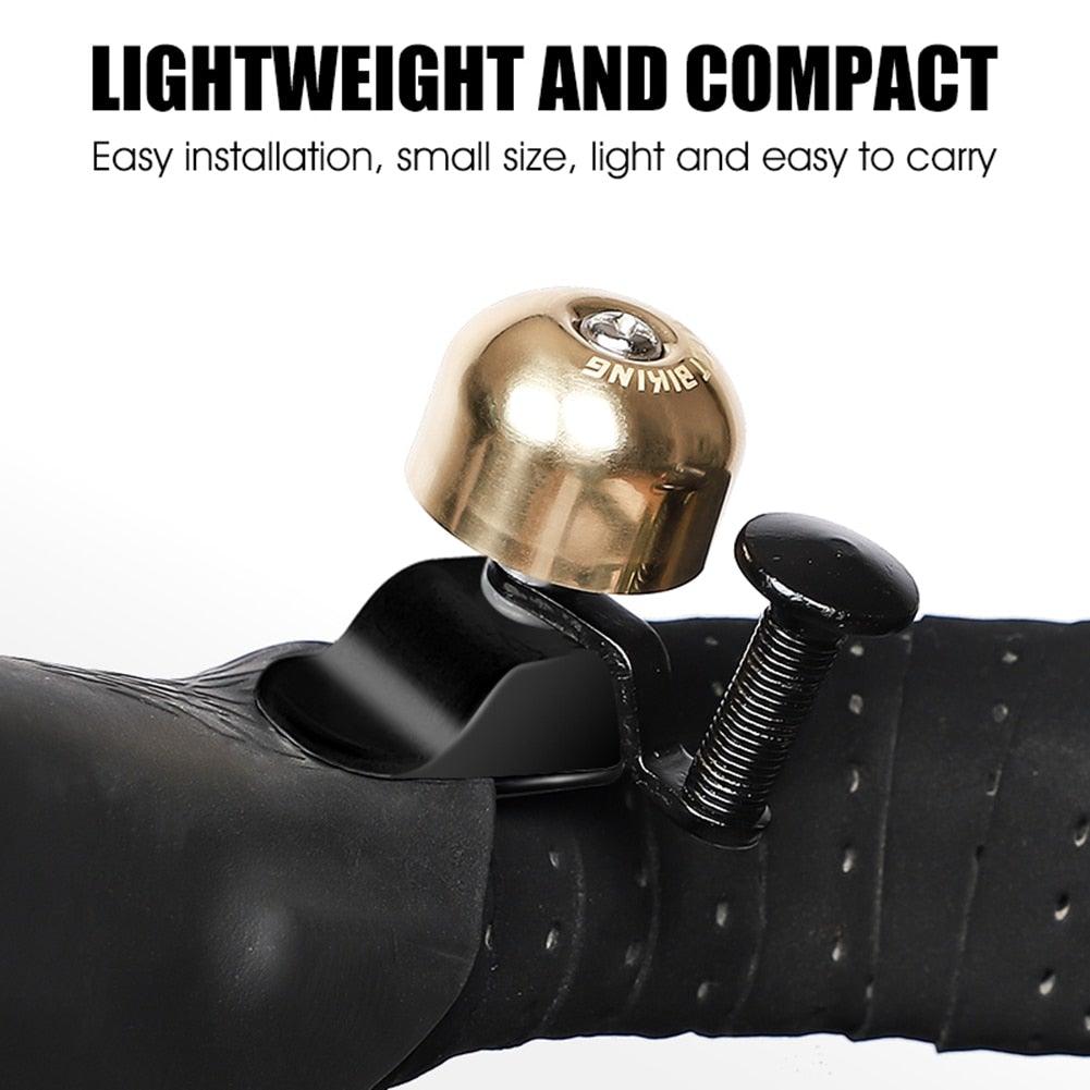 Small Bicycle Bell Mountain Road Bike Horn Sound Alarm Motor Riding Safety Ring Cycling Accessories Bike Bell Classic Bicycle Bell For Bike Ring Bell With Loud Sound Bells For Road Mountain Bike Handlebars Adults