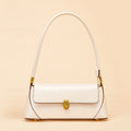 Small French baguette bag women's genuine leather net celebrity underarm bag summer French shoulder bag genuine leather women's bag