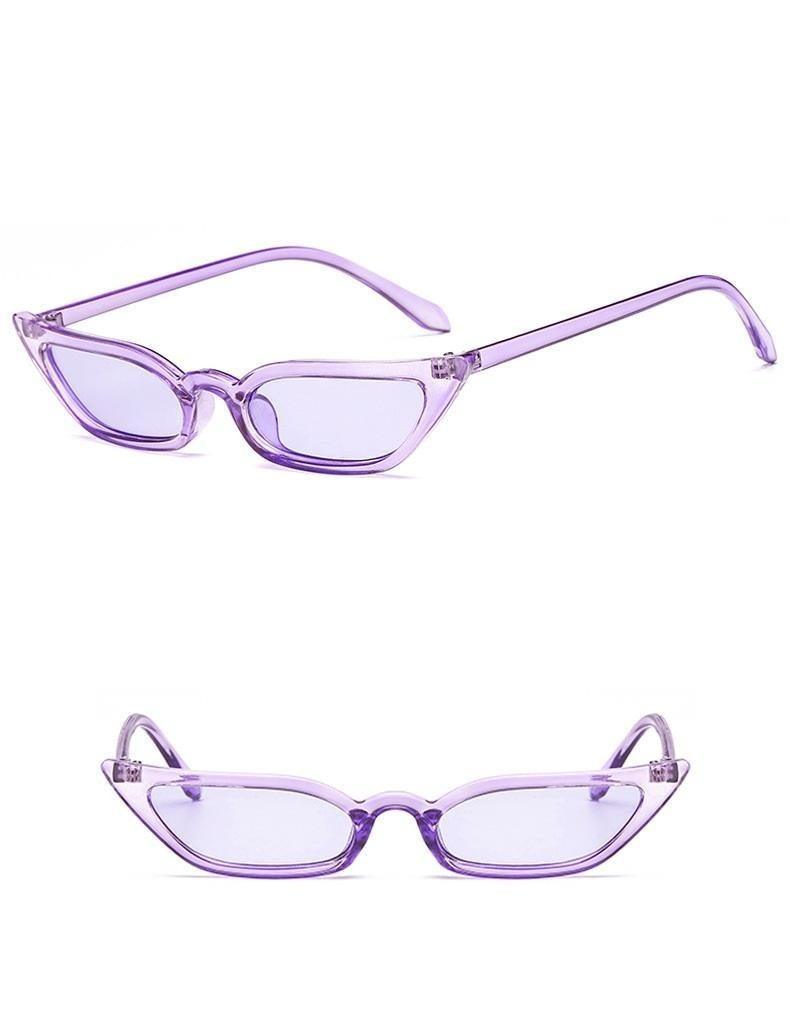 Small Leopard Cateye Design Women Sunglasses Vintage Glasses For Women Summer UV Eyewear Protection Eye Catching Cool Sunglasses For Women Goggles Plastic Frame