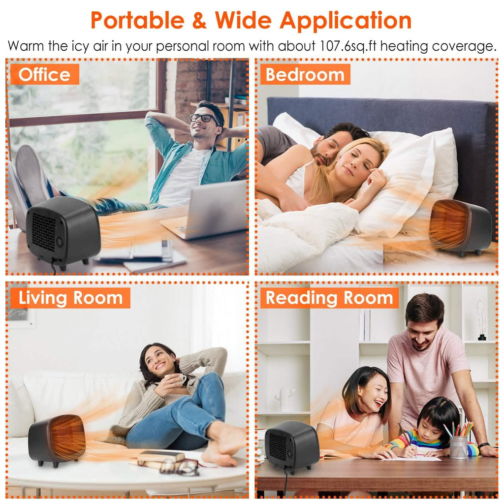 Small Portable Electric Space Heater