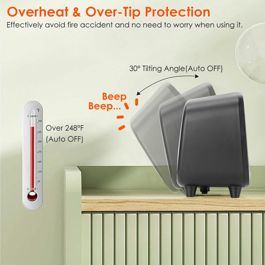 Small Portable Electric Space Heater