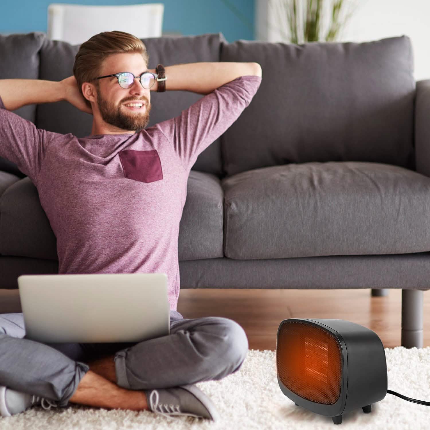 Small Portable Electric Space Heater