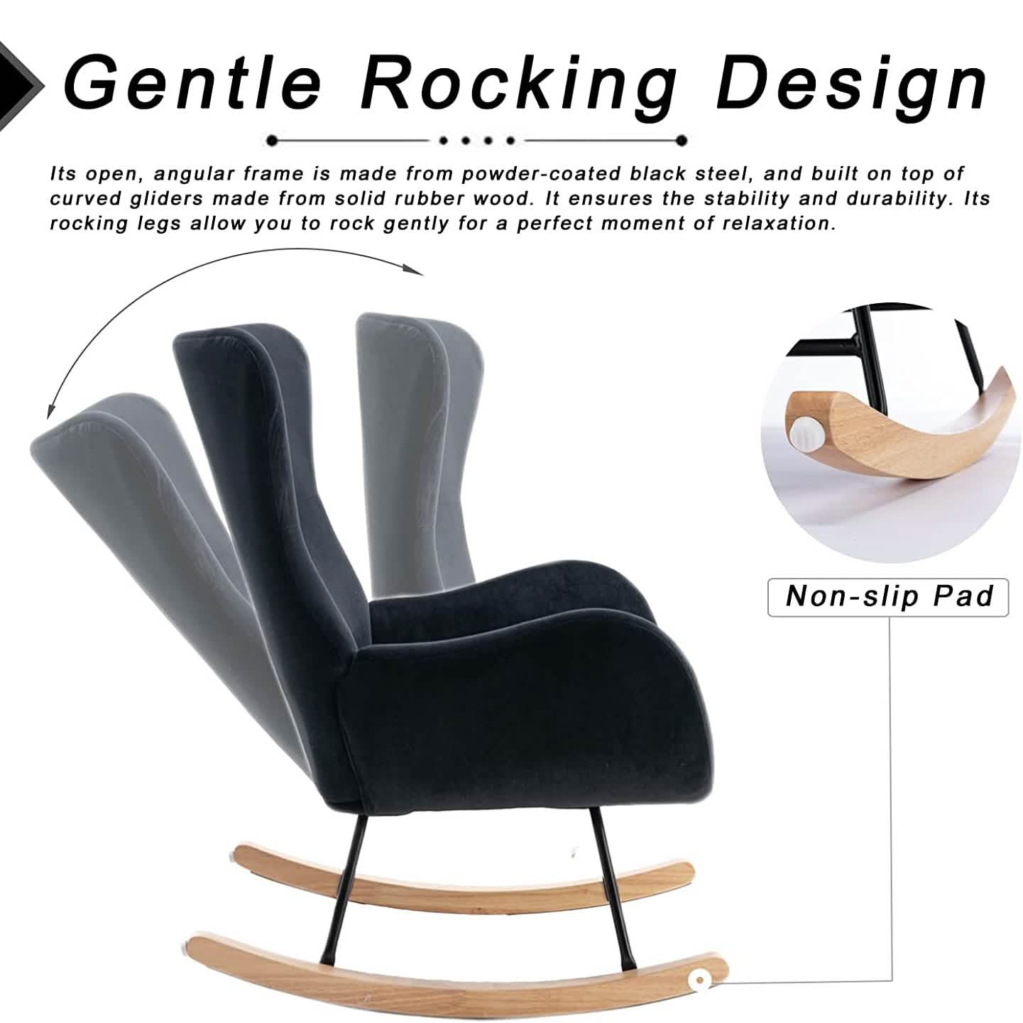 Small Rocking Accent Chair