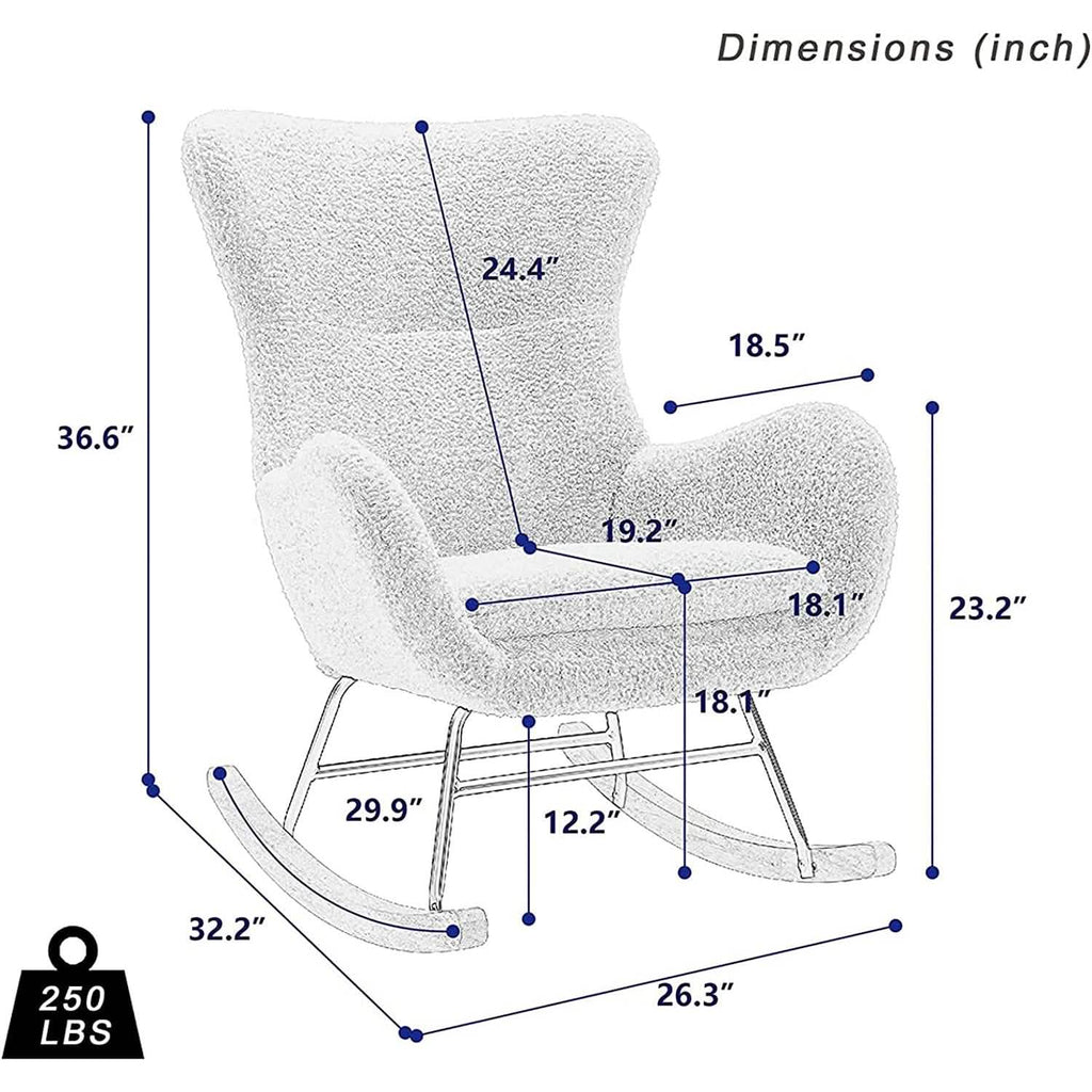 Small Rocking Accent Chair