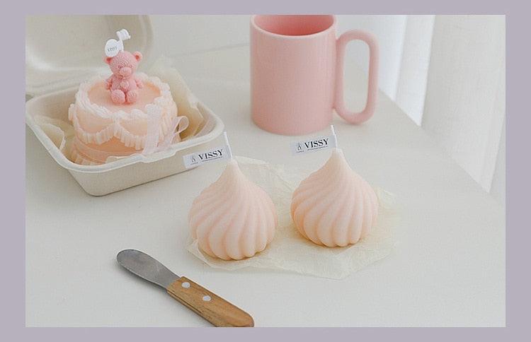 Small Whirlwind Candle  Wedding Decoration Aromatherapy Candle Home Decor Natural Paraffin Wax Long Lasting Aromatherapy Candles Stress Relief For Women