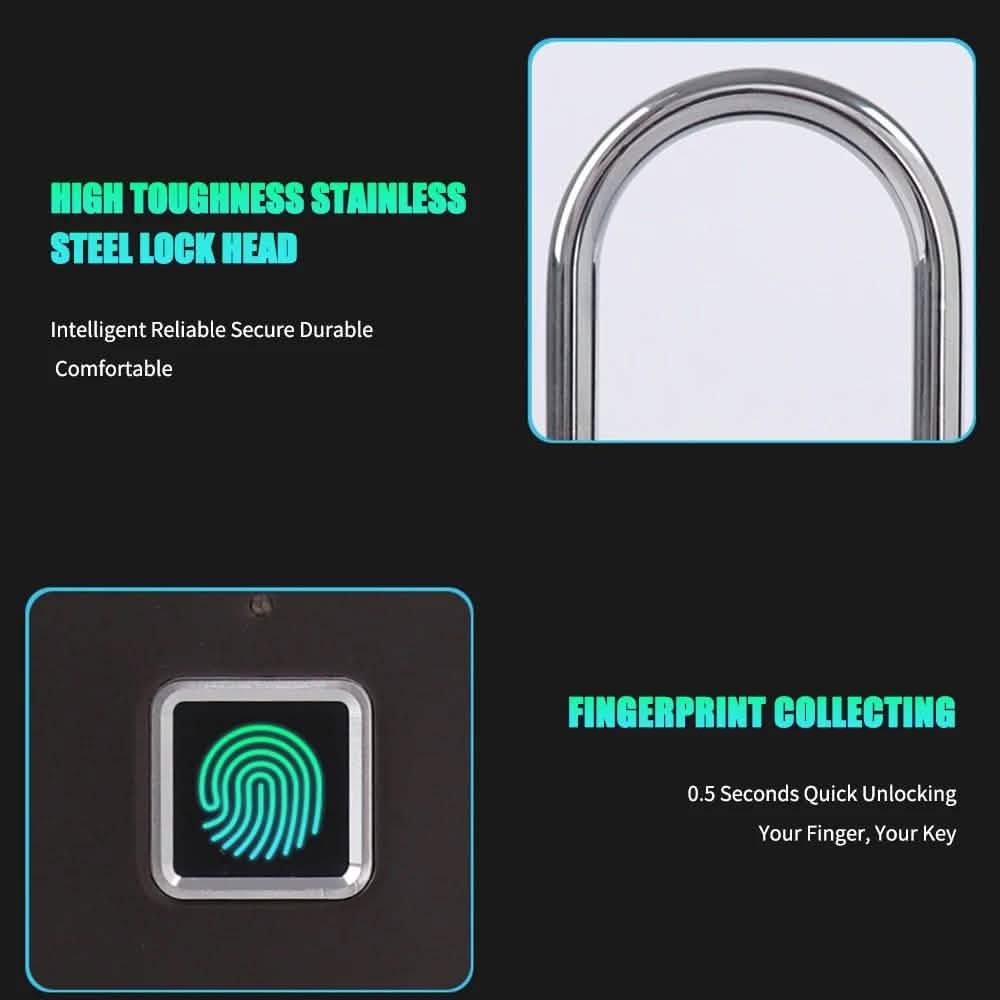 Smart Fingerprint Small Size Cabinet Dormitory Anti-theft Lock