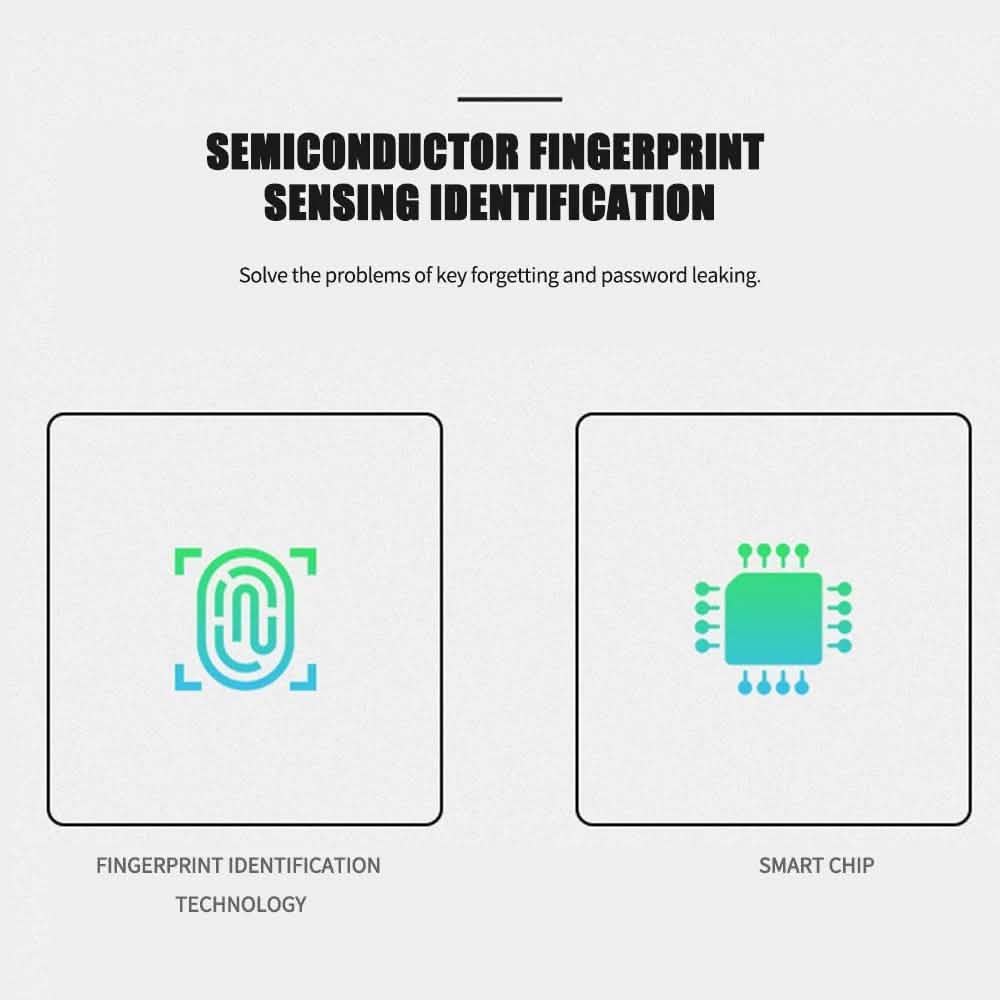 Smart Fingerprint Small Size Cabinet Dormitory Anti-theft Lock