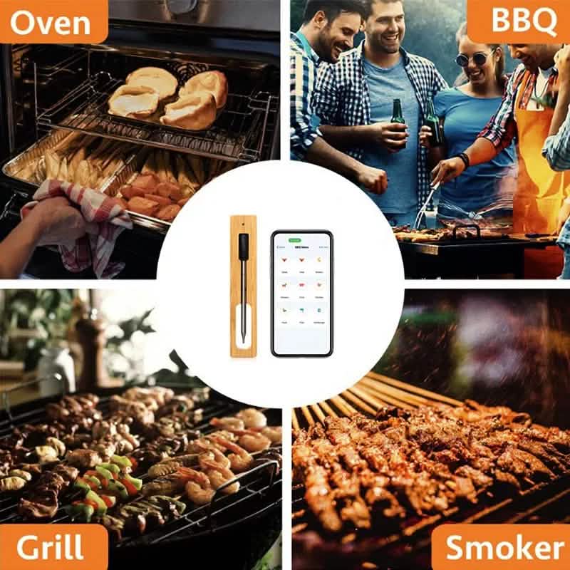 Smart Meat Thermometer with Bluetooth
