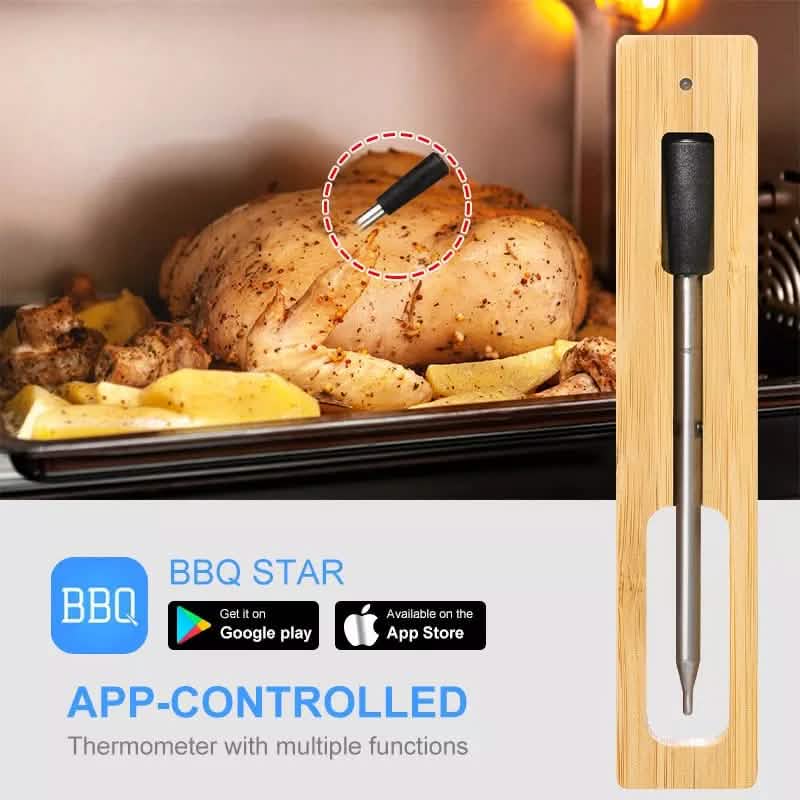 Smart Meat Thermometer with Bluetooth