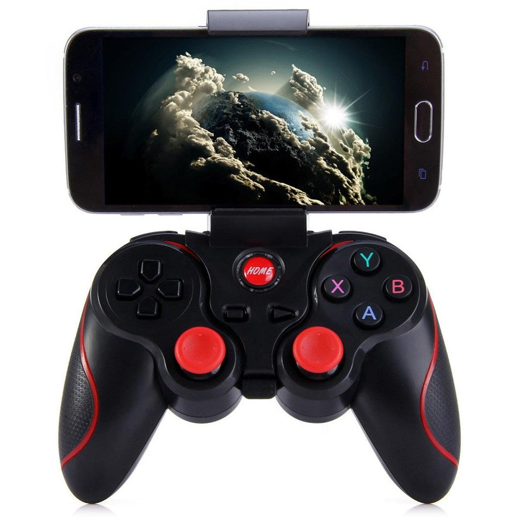 Smart Phone Game Controller Wireless Joystick Bluetooth 3.0 Android Gamepad Gaming Remote Control for phone PC Tablet Android Gamepad Controller Wireless Key Mapping Gamepad Joystick Compatible for Phone