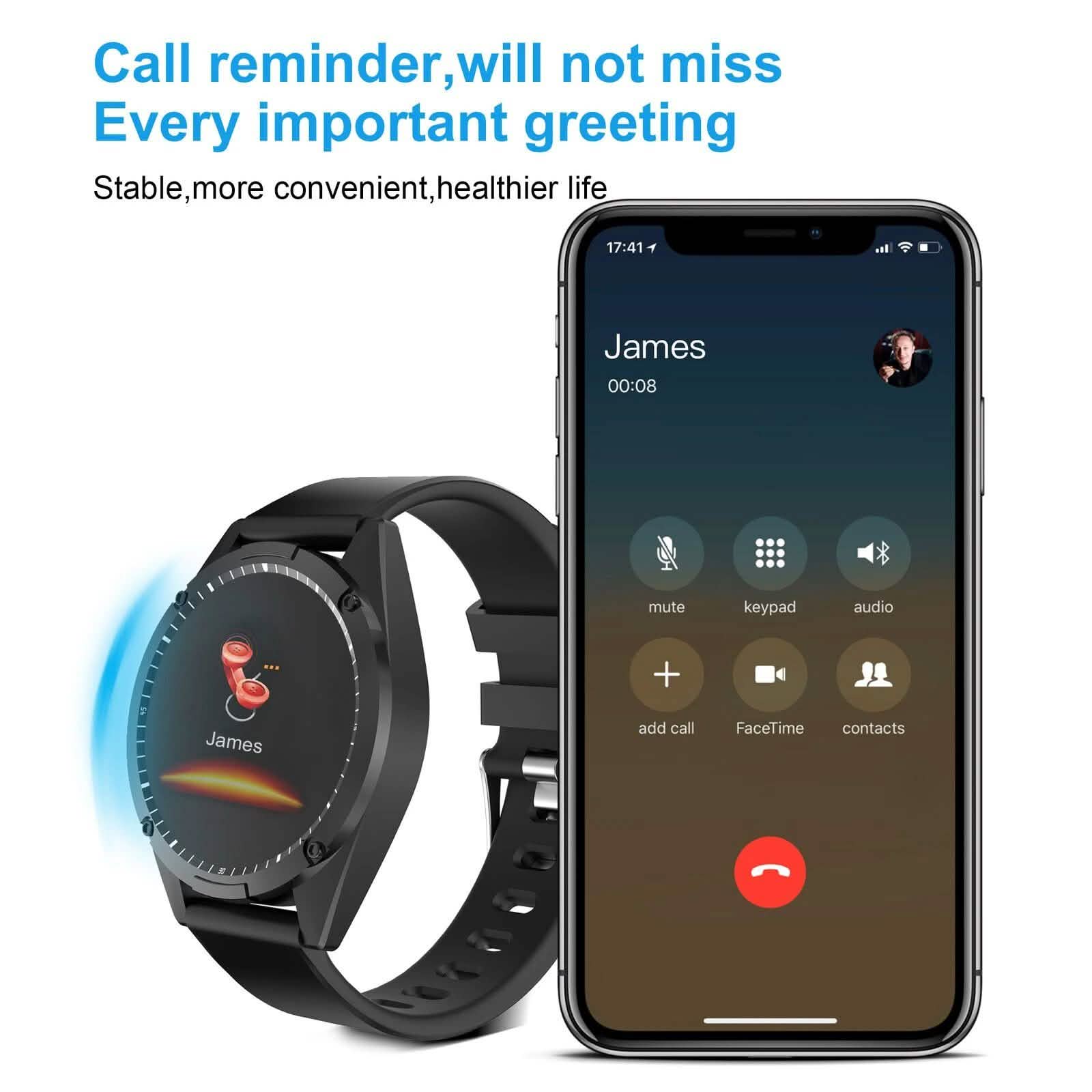 Smart Sport Watch Activity Tracker with Blood Pressure Heart Rate Sleep Monitor