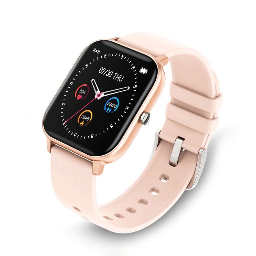 Smart Watch Fitness Tracker with Heart Rate, Blood Pressure, Blood Oxygen, Sleep Tracking & More