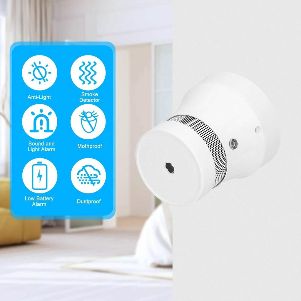 Smart WiFi Standalone Photoelectric Smoke Alarm