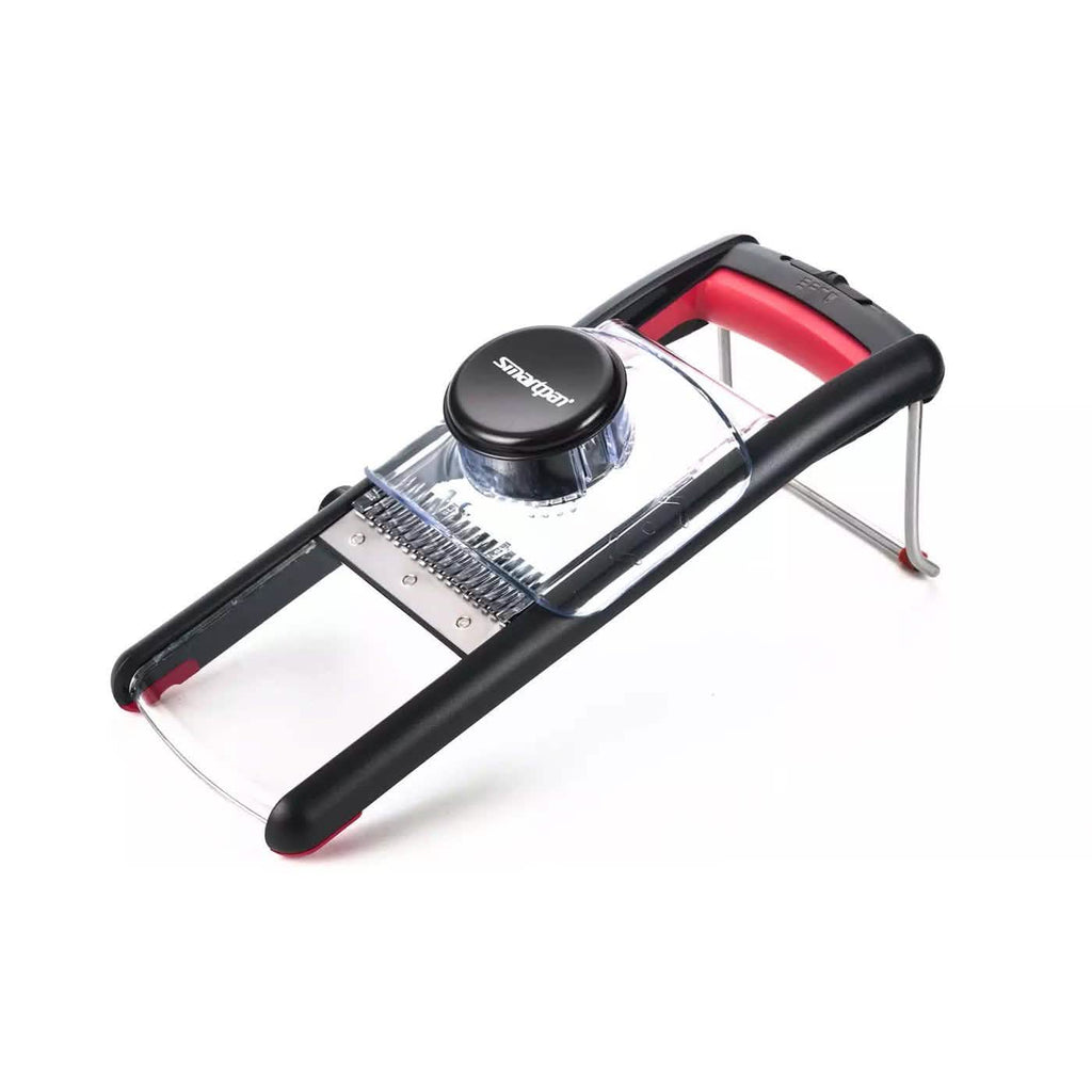 Smartpan Mandoline Slicer with Hidden Blade and Safe Hand Guard