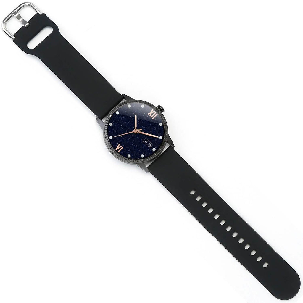 Smartwatch Fitness Tracker 1.08" Touch Screen