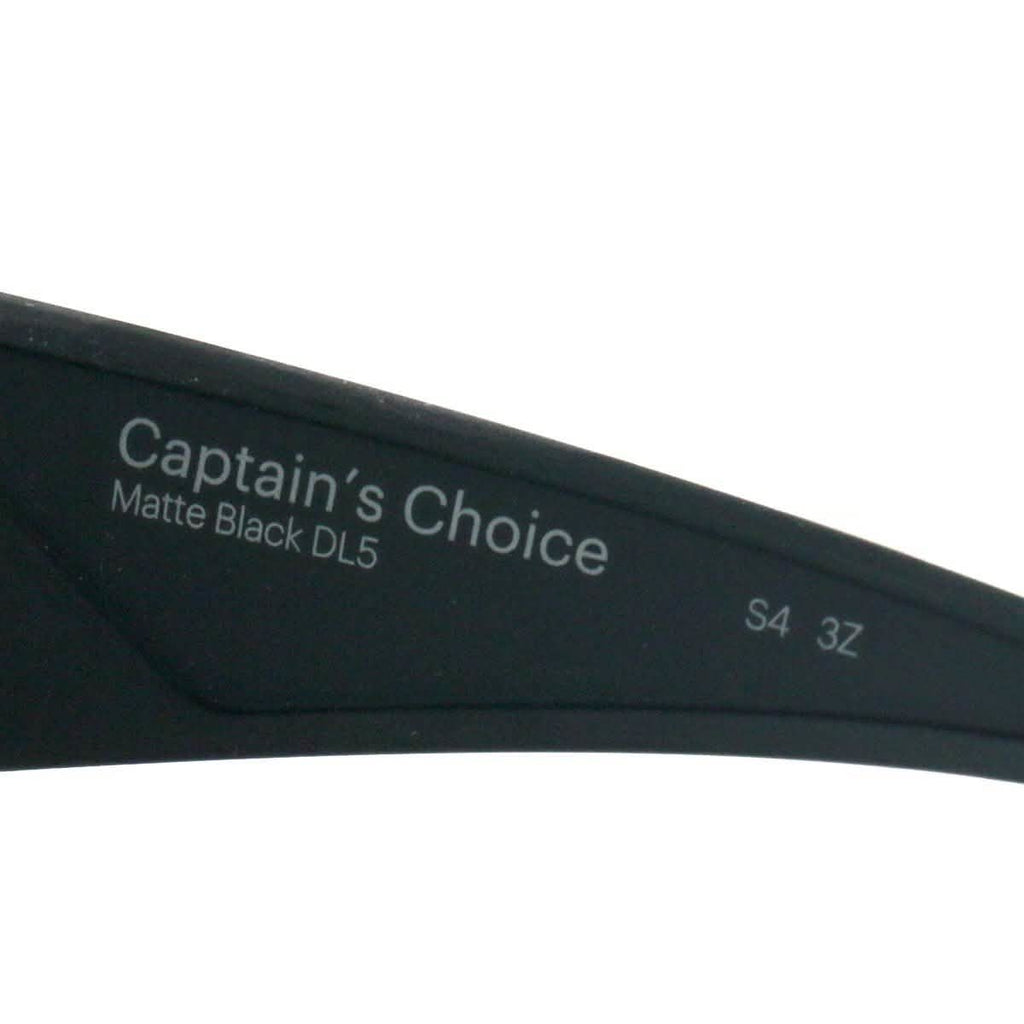Smith Men's Sunglasses Captains Choice Polarized Matte Black Polarized DL5 RT