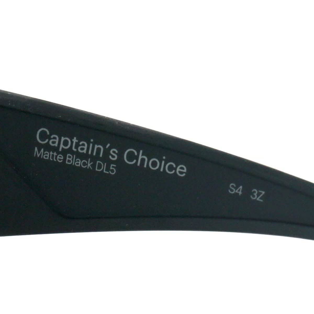 Smith Men's Sunglasses Captains Choice Polarized Matte Black Polarized DL5 RT