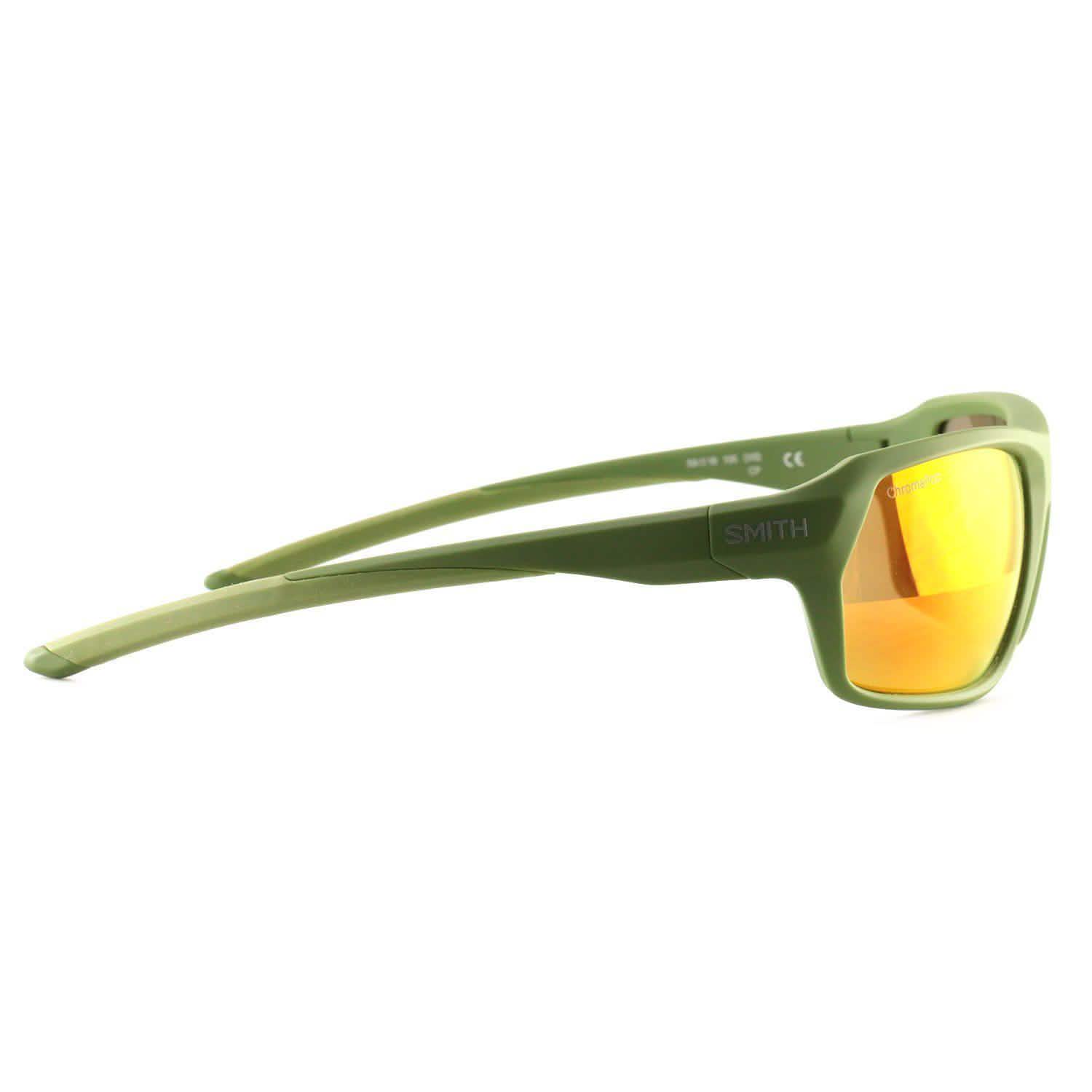 Smith Rebound Unisex Sunglasses SIF/X6 Matte Moss 59 18 135 ChromaPop
