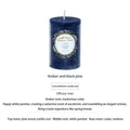 Smokeless Soy Wax Scented Candles Scented Pillar Candles Dripless Clean Burning Smokeless Dinner Candle For Wedding Party Restaurants Home Candles Church Wedding Birthday Holiday Scented Buddhist Creative Candles