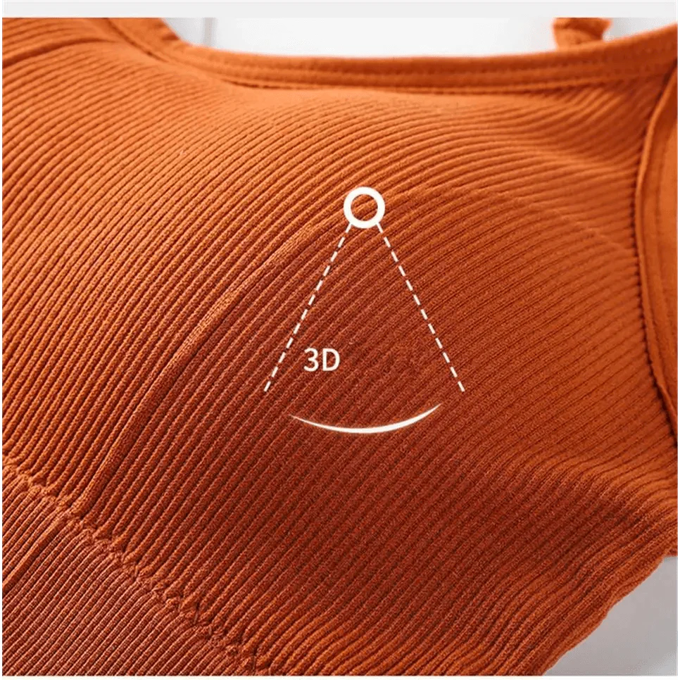 Soft Cotton Sports Bras For Women Push Up Solid Sports Bra Jogging Gym Women Sports Bra Girl Underwear Fitness Running Yoga Sport Tops