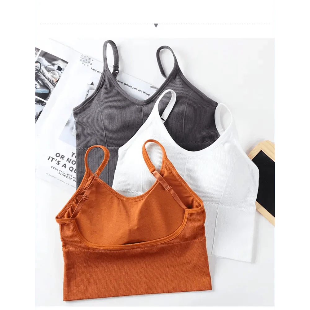 Soft Cotton Sports Bras For Women Push Up Solid Sports Bra Jogging Gym Women Sports Bra Girl Underwear Fitness Running Yoga Sport Tops