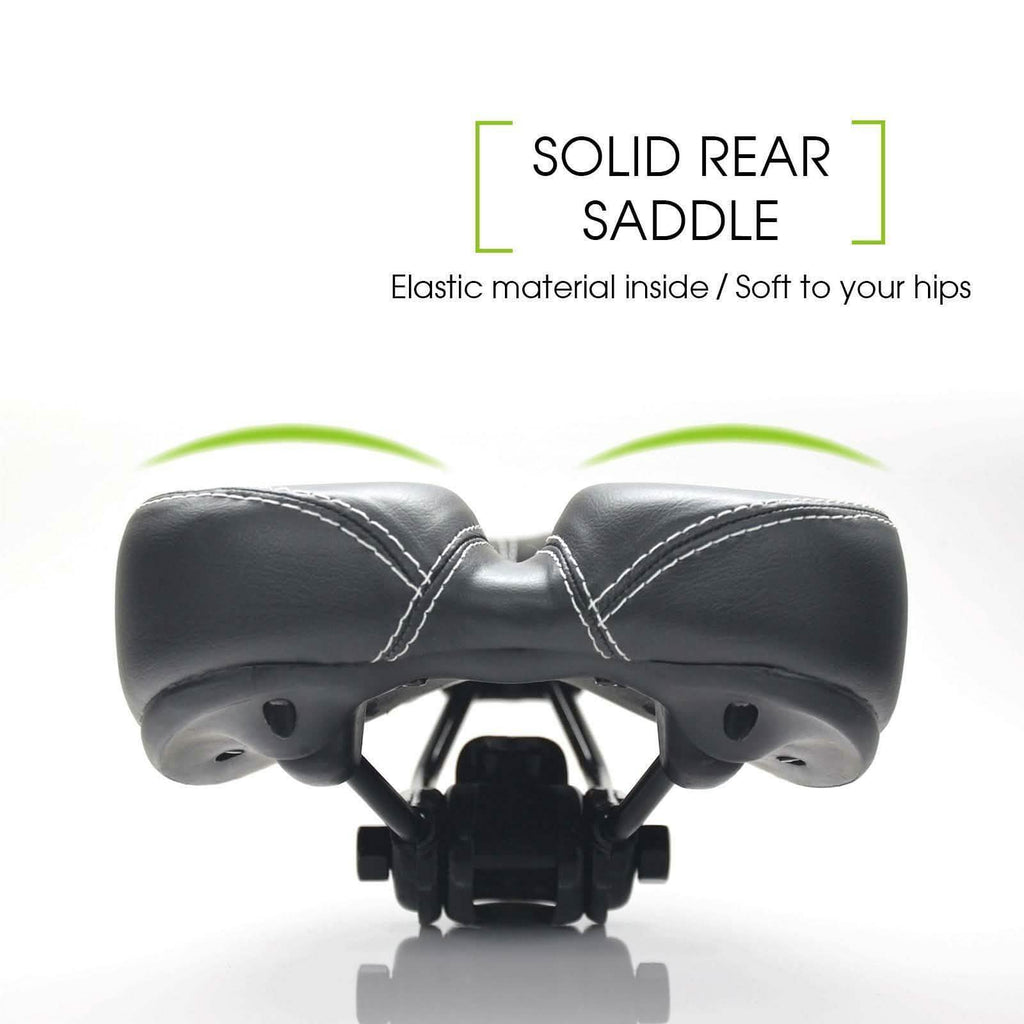 Soft Leather Hollow Bicycle Saddle Seat