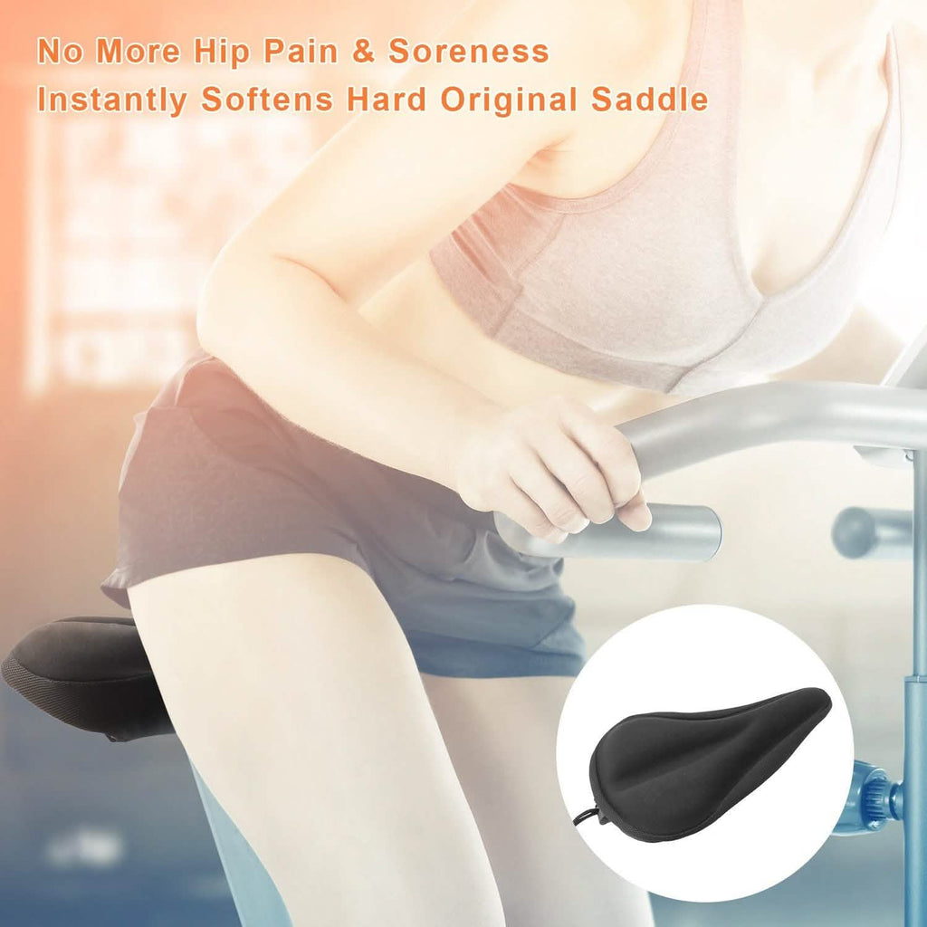 Soft Silicone Gel Bike Seat Saddle Cushion Cover