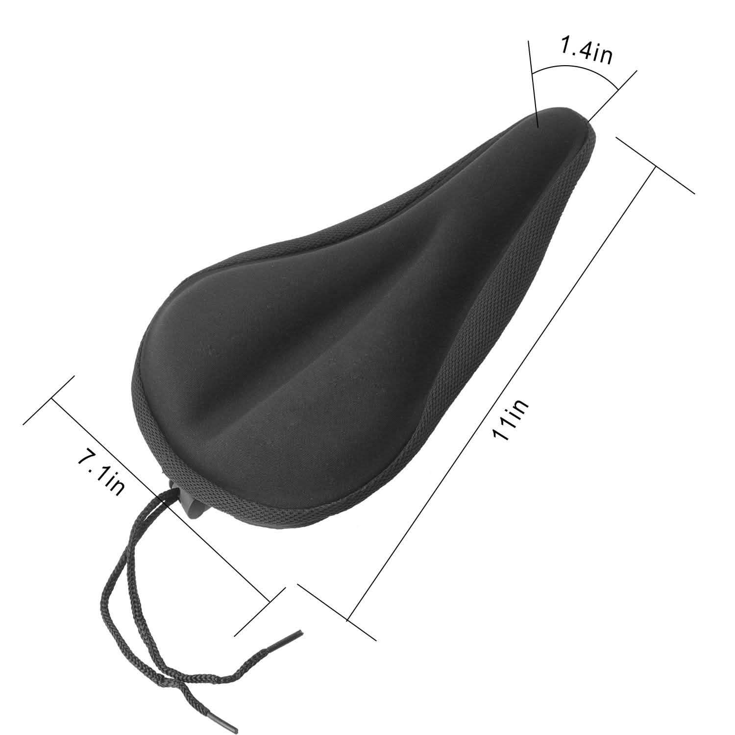 Soft Silicone Gel Bike Seat Saddle Cushion Cover