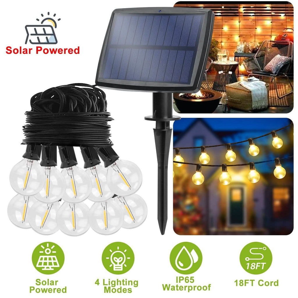 Solar Globe String Light Waterball LED