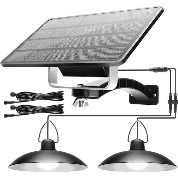Solar Hanging Lamp for Camping Home Garden Patio