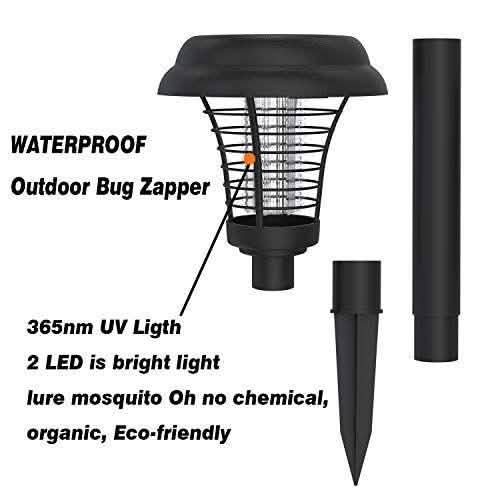 Solar Light With Bug Zapper
