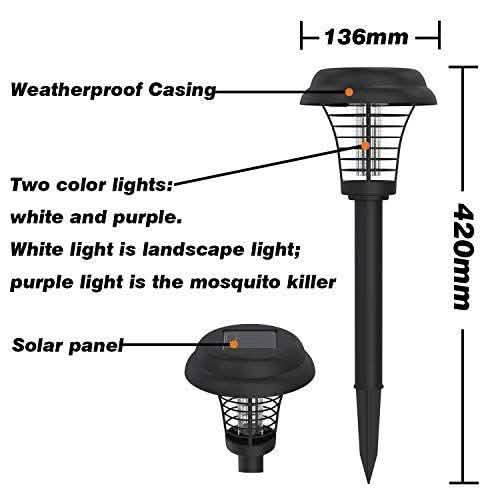 Solar Light With Bug Zapper