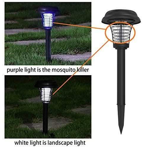 Solar Light With Bug Zapper