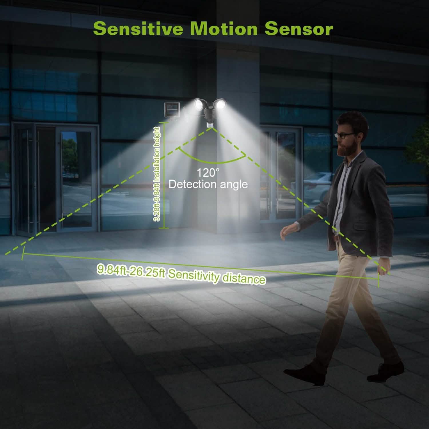 Solar Lights 22 LEDs Outdoor Security