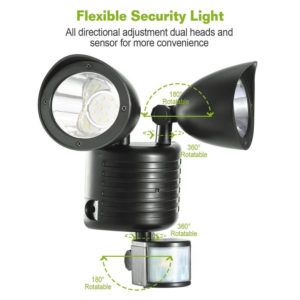 Solar Lights 22 LEDs Outdoor Security