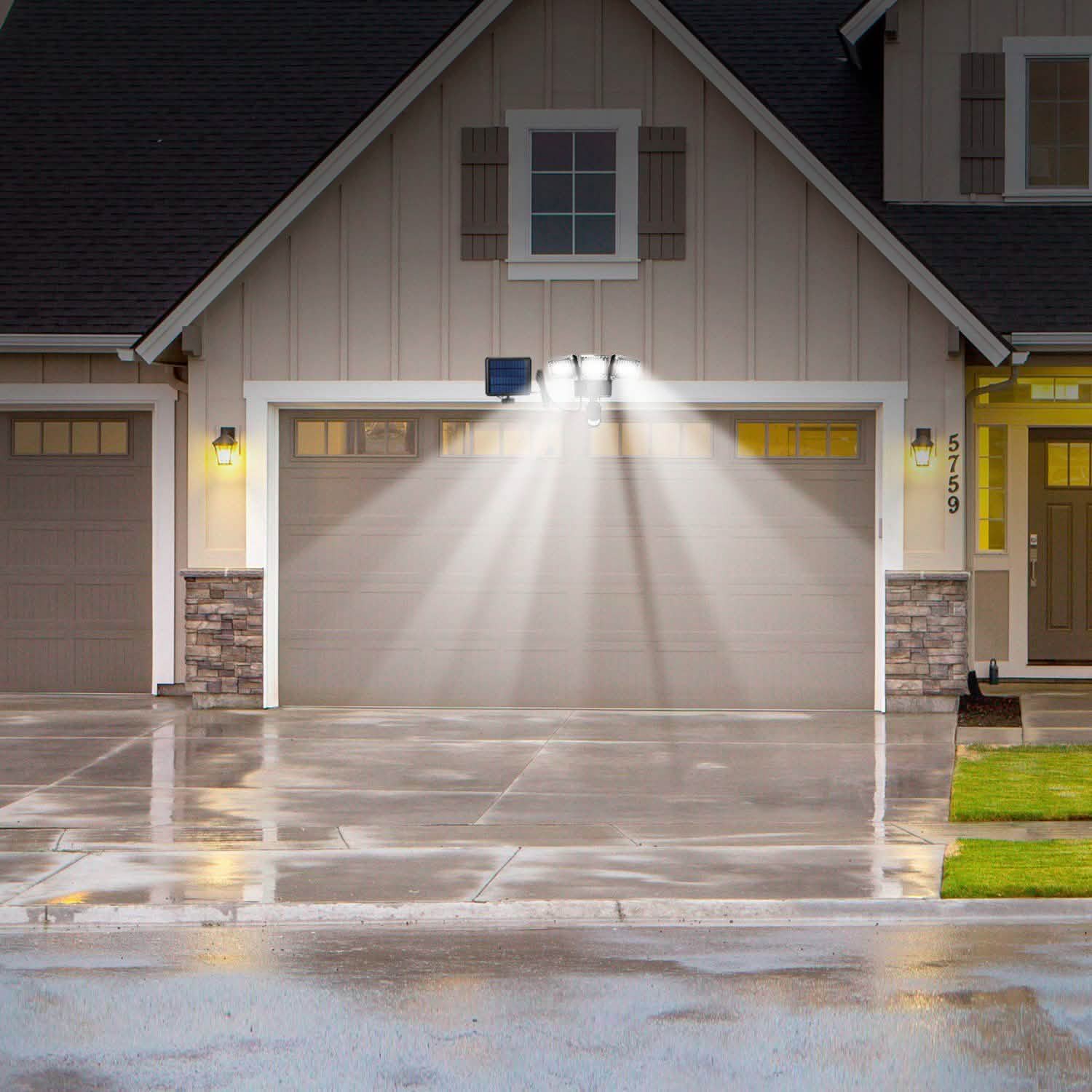 Solar Lights Outdoor 188 LEDs