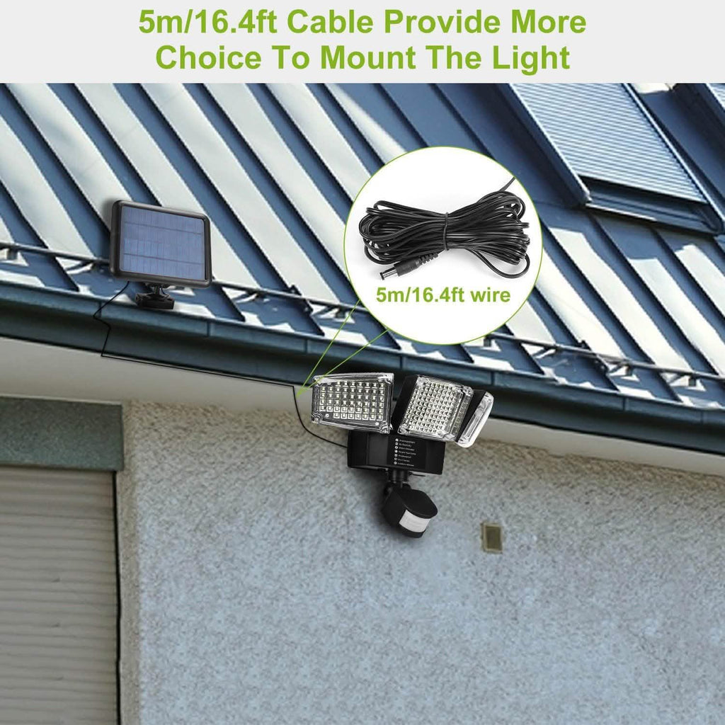 Solar Lights Outdoor 188 LEDs