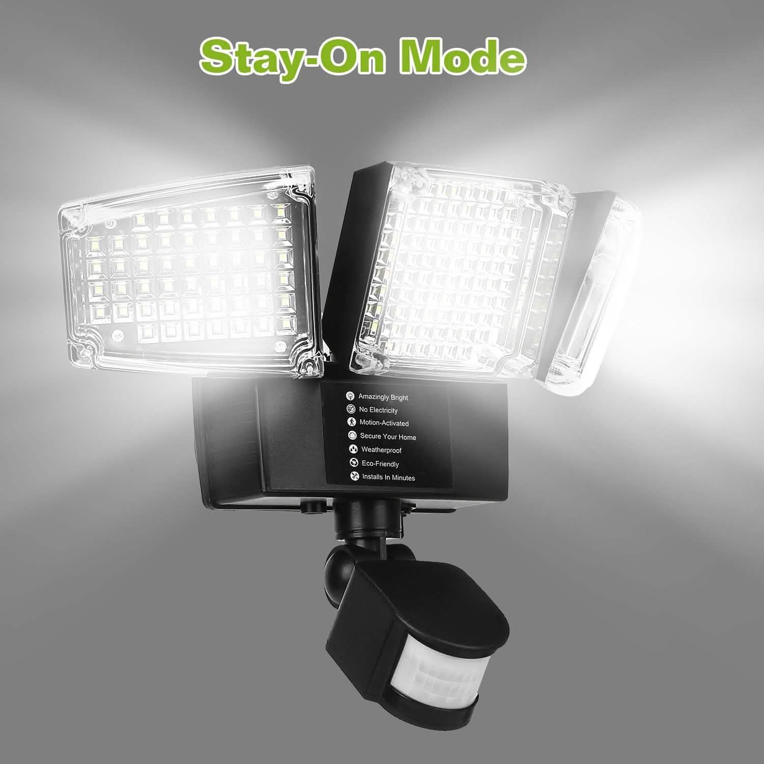 Solar Lights Outdoor 188 LEDs