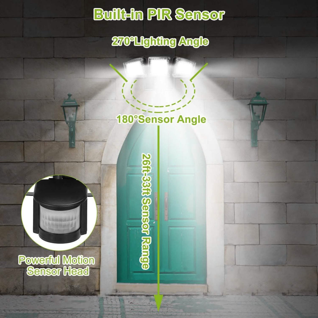 Solar Lights Outdoor 188 LEDs
