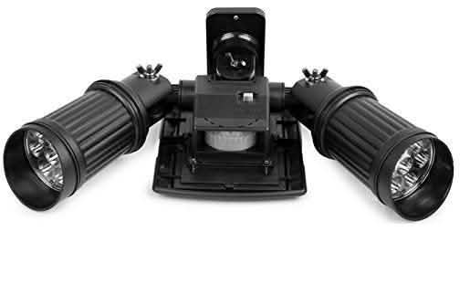 Solar Motion Sensor Twin Floodlight