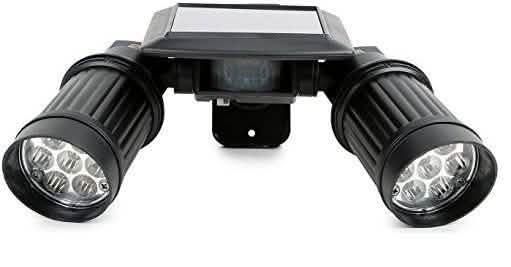 Solar Motion Sensor Twin Floodlight