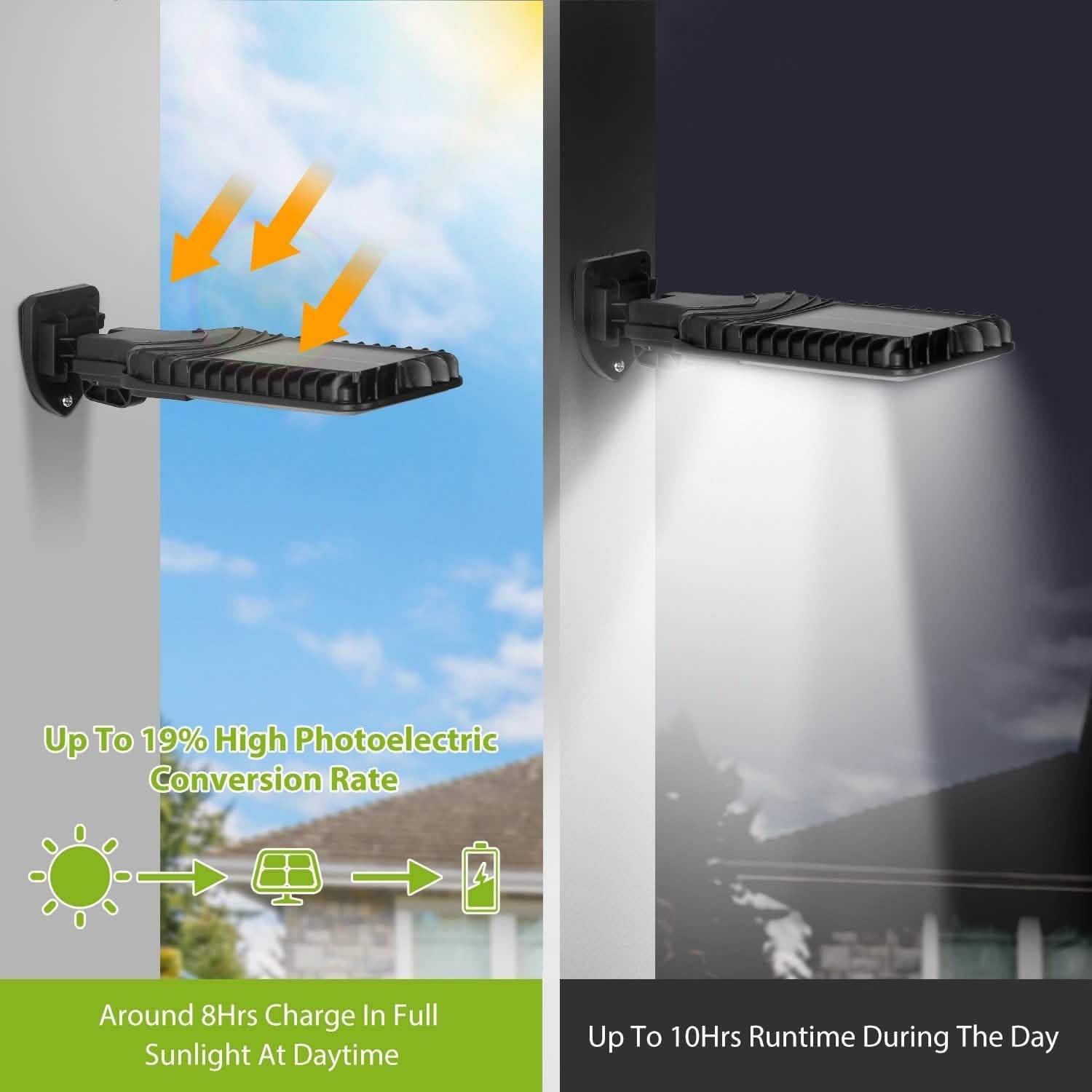 Solar Outdoor Wall Light