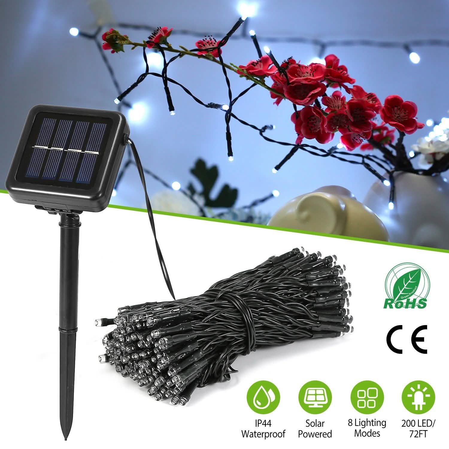Solar Power LED String Lights