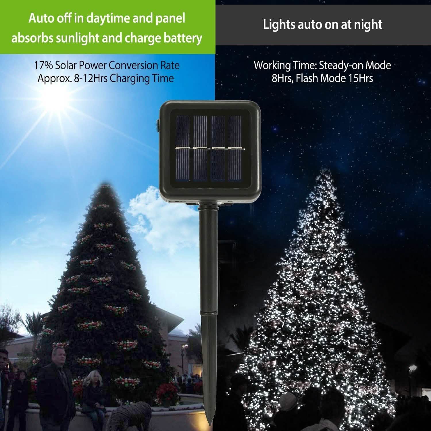Solar Power LED String Lights
