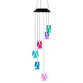 Solar Powered Angel Lights Wind Chimes LED Color Changing